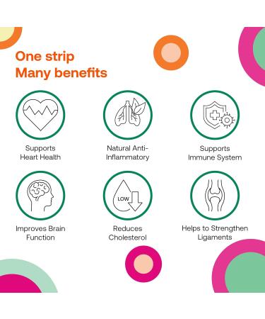 OQO Dissolvable Curcumin Strips - 30 Oral Thin Strips, Vegan, Sugar Free, Orange Flavour - Buy Online on GoSupps.com