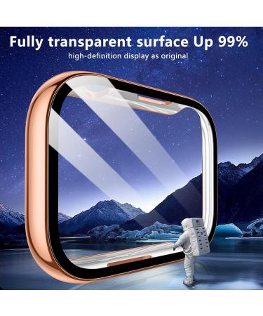 GEAK Compatible with Apple Watch Case 38mm Apple Watch Screen Protector 38mm Full Coverage Hard PC Bumper Protective Cover for iWatch SE Series 3/2/1 Women Men 4pack Black/Clear/Rose Gold/Silver Black/Clear/Rose Gold/Silver 38 mm - Buy Online on GoSupps.com