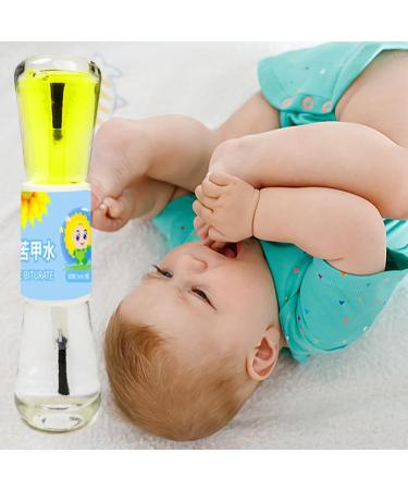Thumb Sucking Nail Polish | Anti Nail Biting Nail Oil | Safe & Bitter Taste Nail Biting Prevention Nail Biter Stopper No Bite Nail Polish Stop Biting Nails for Kids - Buy Online on GoSupps.com