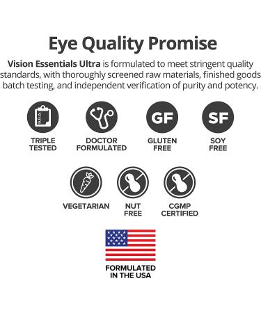 Dr. Whitaker's Vision Essentials Ultra - Comprehensive Macula & Retina Health in One Daily Pill - Eye Strain Relief, Ocular Pressure, Dry Eyes, Mood Support & More - Buy Online on GoSupps.com