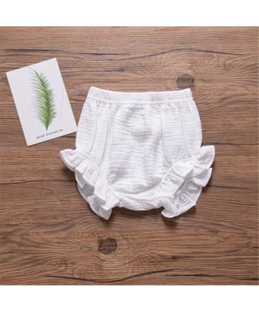 HASAKI 2Pcs Kids Linen Bloomer Shorts - Newborn 6-12 Months White+coffee - Buy Online on GoSupps.com