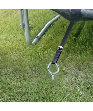 Didiseaon Dog Pegs for Outside Dogs - Durable Spiral Drill Earth Anchor Perfect for Camping Travel and Pet Leash Anchorage - Buy Online on GoSupps.com