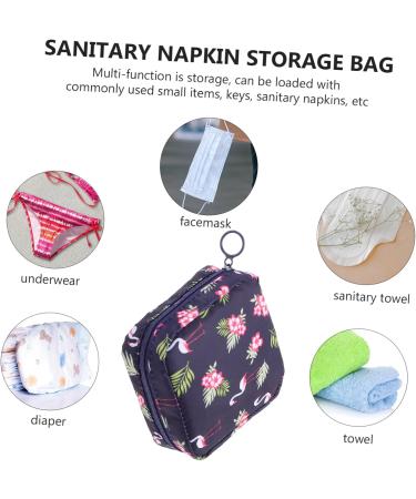 ABOOFAN 4-Piece Storage Bags for Women's Bandages & Travel Kits - Lip Gloss Organizer & Tampon Storage - Perfect for First Period & Cosmetics - Buy Online on GoSupps.com