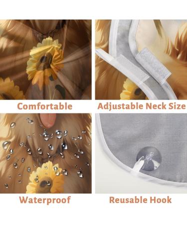 Beard Bib Apron - Happy Dog Beard Hair Catcher for Men | Ideal Father's Day & Christmas Gift with 2 Suction Cups - Buy Online on GoSupps.com