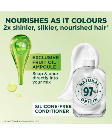Garnier Nutrisse Ultra Cr me Permanent Hair Dye 100% Grey Coverage Vegan Formula Nourished Hair Long-Lasting Rich Colour 11 Ash Black 1 Application Packaging May Vary BLACK SHADES 11 Ash Black - Buy Online on GoSupps.com