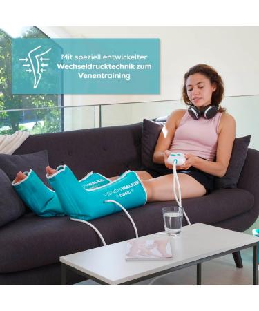 Venenwalker Basic Vein Therapy - Certified Medical Device for Vein Health | Effective Relief for Lipedema Lymphedema & Post-Sports Regeneration - Buy Online on GoSupps.com