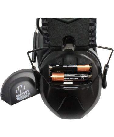 Walker's Game Ear Razor Slim Compact for Youth and Women Electronic Hearing Protection Muff with Sound Amplification and Suppression. Protect It Or Lose It!  Black - Buy Online on GoSupps.com