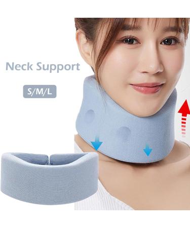 Pacienjo Neck Support - Soft Breathable Collar for Women & Older Men | Comfortable Neck Correction for Students - Large - Buy Online on GoSupps.com