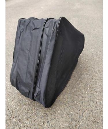 Adjustable Shoulder Strap Ice Skate Bag | Oxford Cloth Storage Bag for Ice Skates, Quad Skates, Inline Skates | Roller Skate Accessories for Women, Men, Adults - Black - Buy Online on GoSupps.com