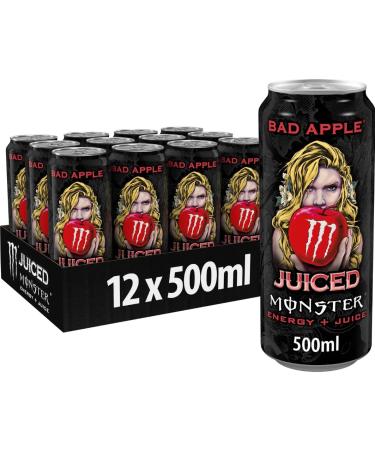 Monster Energy Drink Bad Apple 12 x 500ml PMP