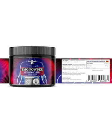 TMG Powder 300g - 2000mg Trimethylglycine per Serving - 150 Portions - Additive-Free - Branched-Chain Amino Acids - Apollo s Hegemony - Buy Online on GoSupps.com