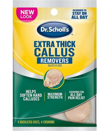 Dr. Scholl's Extra Thick Callus Remover Cushions - Pack of 5 - Buy Online on GoSupps.com