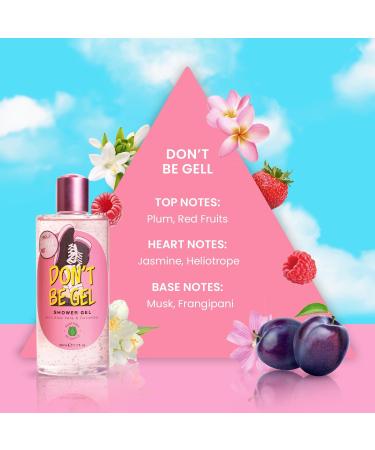 So Sorry Not Sorry Womens Don't Be Gel Vegan Shower Jelly Shower Gel for Women (345ml) - Buy Online on GoSupps.com