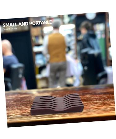 Minkissy Wooden Shear Storage Box & Scissor Stand | Hairdressing Accessories Organizer | Black Walnut Combat Clips Holder - Buy Online on GoSupps.com