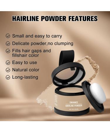 Buy Waverloo Magic Root Cover Up - Light Brown Hairline Powder | Instant Hair Loss Concealment Water & Sweat Resistant Includes Mirror (0.14 Oz - Buy Online on GoSupps.com