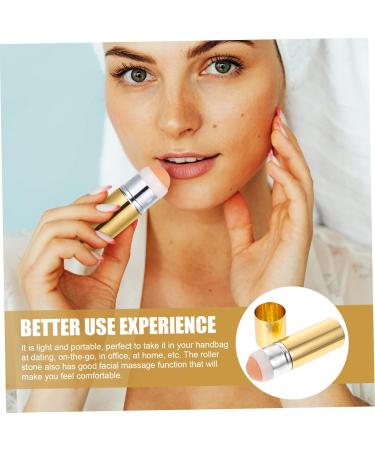 Baluue 4pcs Golden Oil Control Facial Massager Natural Facial Roller Facial Massager mediumx4pcs Goldenx4pcs - Buy Online on GoSupps.com