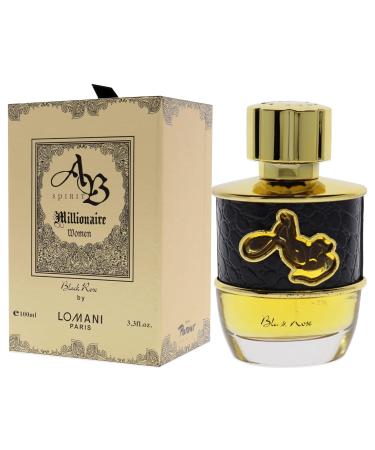 Lomani Ab Spirit Millionaire Black Rose EDP Spray Women 3.4 oz - Buy Online on GoSupps.com