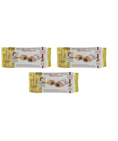 Matilde Vicenzi Matilde Vicenzi Millefoglie d'Italia Mini Snack Nocciola Biscuits Cookies Puff Hazelnut Pastry 125 g