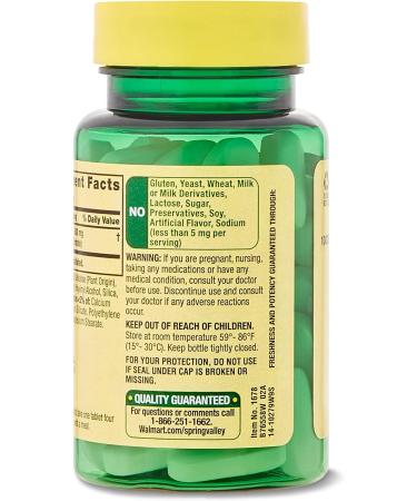 Spring Valley L-Carnitine 500mg - Heart Health Supplement (30 Tablets) | Gluten-Free, No Artificial Flavors | with Luall Fridge Magnetic - Buy Online on GoSupps.com