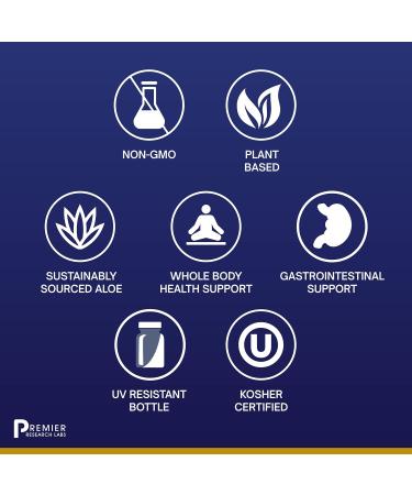 Premier Research Labs Aloe Vera Capsules - Supports Digestive Health - Acemannan Polysaccharides - 30 Plant-Source Capsules - Buy Online on GoSupps.com