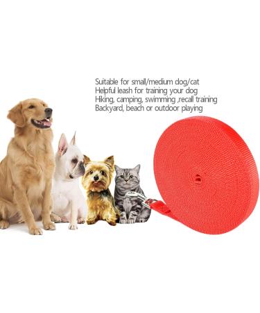 Shop 5M Retractable Dog Leash - 16ft Training Leash for Dogs | Durable Robust Design - Perfect for Recall Camping & Yard Use - Red - Buy Online on GoSupps.com