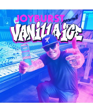 No Sugar Joyburst Energy Drink - 0 Calorie 0 Sugar Low carb drink Sugar Free Energy Drink with Natural Caffeine Hint of Sweetness and Refreshing Sparkling Water (12 count Vanilla Ice) Vanilla Ice 355 ml (Pack of 12) - Buy Online on GoSupps.com