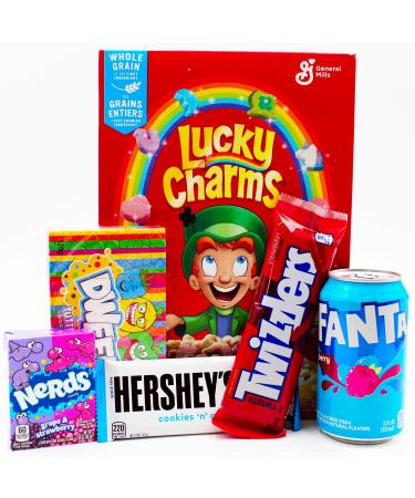 Buy XXL 1.5 kg USA Candy Box | Big American Sweets & Drinks | Lucky Charms | Perfect Birthday Gift & Special Occasion Treats | Candy & Bar  - Buy Online on GoSupps.com