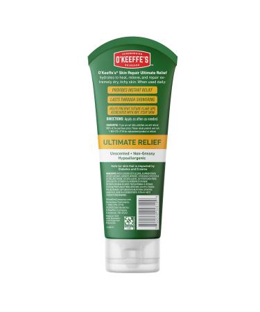 O Keeffe s Skin Repair Ultimate Relief Body Cream 7oz Tube (Pack of 1) for The Most Severe Dry Skin - Buy Online on GoSupps.com
