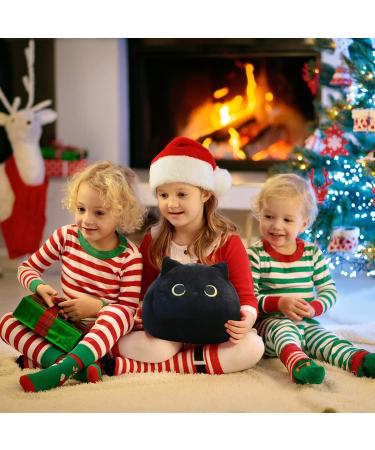 Tocwick 40 28cm Black Cat Plush Toy - Cute Stuffed Animal Gift for Home Decor - Buy Online on GoSupps.com