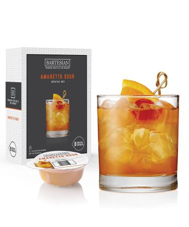 Bartesian Amaretto Sour Cocktail Mixer Capsules - Pack of 8 for Bartesian Premium Maker - Buy Online on GoSupps.com