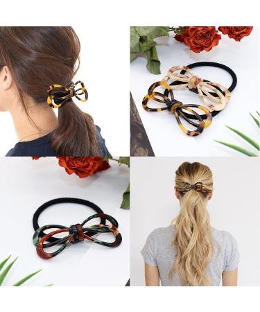 Cobahom 3 Pack Butterfly Elastic Hair Ties for Women - Ideal for Medium to Thick Curly Hair - Hair Accessories for Ponytails, Buns, and Braids - Buy Online on GoSupps.com