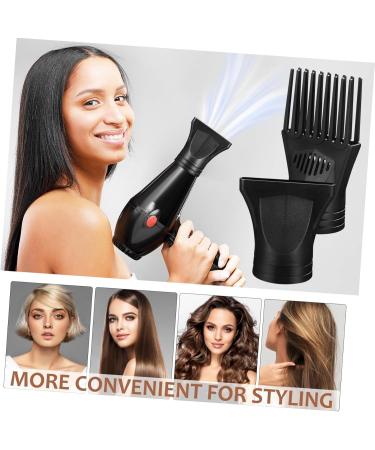 VINTORKY 2 Pcs Hair Dryer Nozzle Comb Blow Dryer Brush Accessory for Hairdryer Universal Component Plastic - Buy Online on GoSupps.com