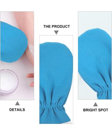 Toyvian Moufles Exfoliants Hydratants pour Soins Peau 1 Paire Bleue Conserve la Chaleur Spa Mains Masque de Soin Exfoliant pour Peau S che et Cicatrisation R utilisables Adapt s - Buy Online on GoSupps.com