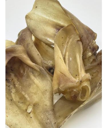 Bullsters Dog Treats Bones Chews All Natural 1 Ingredient with No Additives No Preservatives Steroid Free for Small Medium Large Dogs Lamb Ears Pack of 5 Approx 5"-6" ea