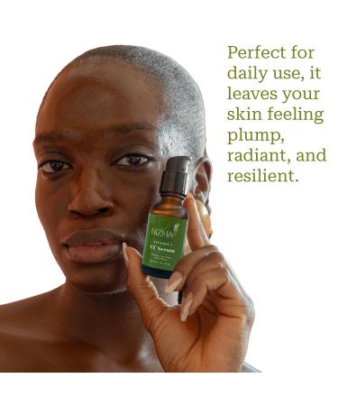Nizma Skincare CC Serum with Vitamin C Hydrating Face Serum with Hyaluronic Acid and Citrus Stem Cells for All Skin Types Reduces Redness and Age Spots 1 oz. - Buy Online on GoSupps.com