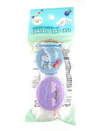 Sanrio Cinnamoroll Contact Lens Case with Zipper Pocket for Soft Lenses - Sky Color | International Shipping Available - Buy Online on GoSupps.com