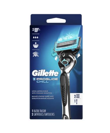 Gillette Fusion5 Proshield Chill 1 Razor + 2 Cartridges