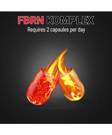 FBRN Komplex Weight Loss Support 60 Capsules - 1 Month Supply for Men & Women - Daily Dose - Buy Online on GoSupps.com