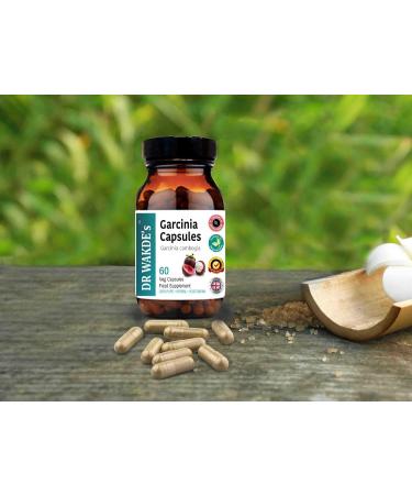 Organic Garcinia Cambogia 60 Veg Capsules - Ayurvedic Plant-Based Supplement for Weight Management - Vegan and All-Natural - Buy Online on GoSupps.com