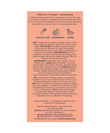 Sukin Brightening Jelly Exfoliator - Kakadu Plum & Jojoba | 4.23 oz | Shop Internationally - Buy Online on GoSupps.com