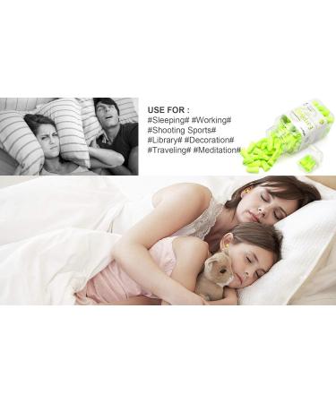 Uktunu Sleep Plug - 54 Pairs of Foam Earplugs for Noise Suppression & Hearing Protection | Comfortable Sleep & Snoring Solution - Buy Online on GoSupps.com