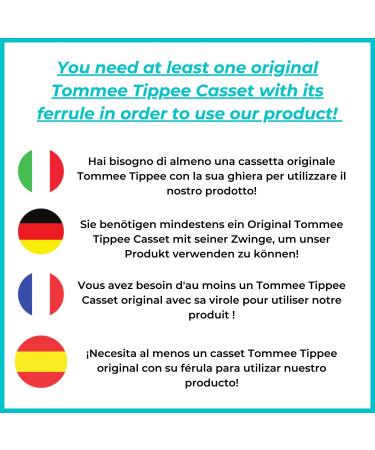 Buy My Happy Nappy Refills - Compatible with Tamee Tipee Simplee Sangenic Twist & Click - Super X8 with 7-Layer Anti-Odor Treatment - Buy Online on GoSupps.com
