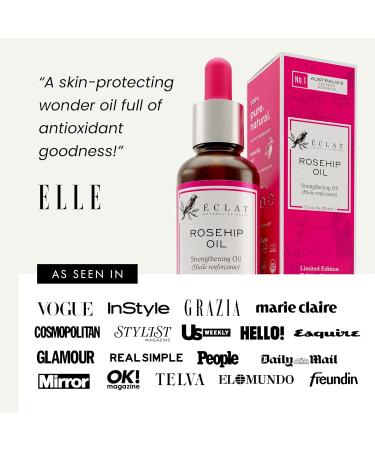 Rosehip Oil - Rose Oil for Face 100% Pure Rose Hip Oil for Skin Unrefined Rose Oil Hydrating Moisturizing and Softening Rosehip Oil for Face Natural Face Oil Rosehip Oil Organic - Buy Online on GoSupps.com