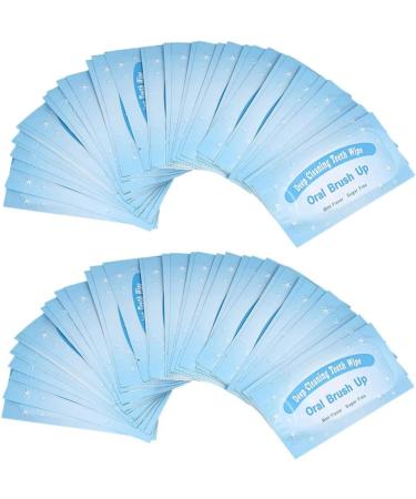 BuyZG 200 PCS Disposable Finger Toothbrushes - Mint Flavor Adult & Kids Daving Gauze Tooth-Cleaning Towels - Buy Online on GoSupps.com