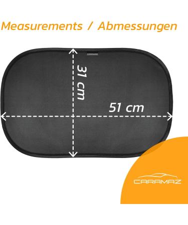 Certified UV Protection Car Sun Shade for Baby - Opti Dark 51x31cm - Full UV Protection - Fish Design - Baby Window Shade - Buy Online on GoSupps.com