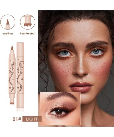 Freckles Stamp Pen 2 in 1 Freckles Pen Imperm able Stylo Tache de Rousseur avec Bout Souple 24H Durable Freckle Pen pour un Look Naturel Crayon Tache de Rousseur - Buy Online on GoSupps.com