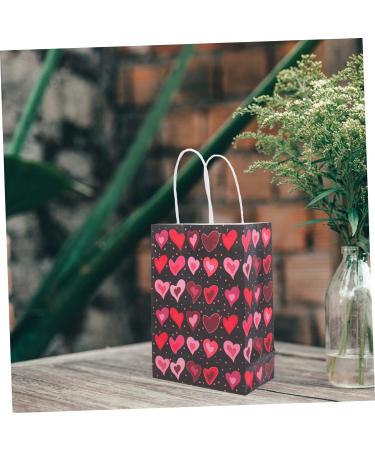 ABOOFAN 30 Pcs Valentine's Day Tote Valentine Paper Bags for Kids Valentines Candy Bags Love Heart Gift Pouches Valentine Tote Bag Sweetest Day Gifts Mardi Gras Bag Girl Gift Bag Child 1 count (Pack of 1) As Shown 2x3pcs - Buy Online on GoSupps.com