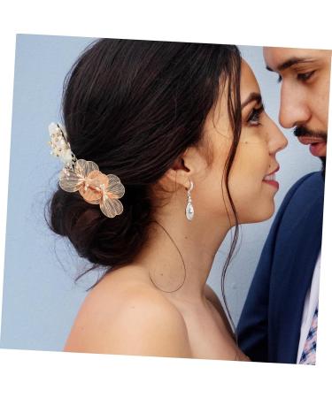 PLAFOPE Bridal Headwear Hair Comb Clips Women Hair Pin Comb for Bridesmaid Hair Side Comb Flower Hair Comb Hair Comb for Bride Comb Clips for Hair Bride Headpieces for Wedding - Buy Online on GoSupps.com