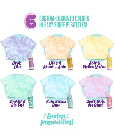 Pastel Tie Dye Kit - DIY Tyedye Kit for Girls and Adults - Pastel Fabric Dye Set - Buy Online on GoSupps.com