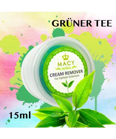 Eyelash Remover Cream - Quick Lash Extension & Adhesive Removal - 15g Green Tea Scented | Macy - Buy Online on GoSupps.com